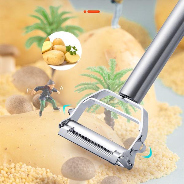 🔥LAST DAY PROMOTION - 50%OFF🎁Multifunctional Stainless Steel Fruit Peeler