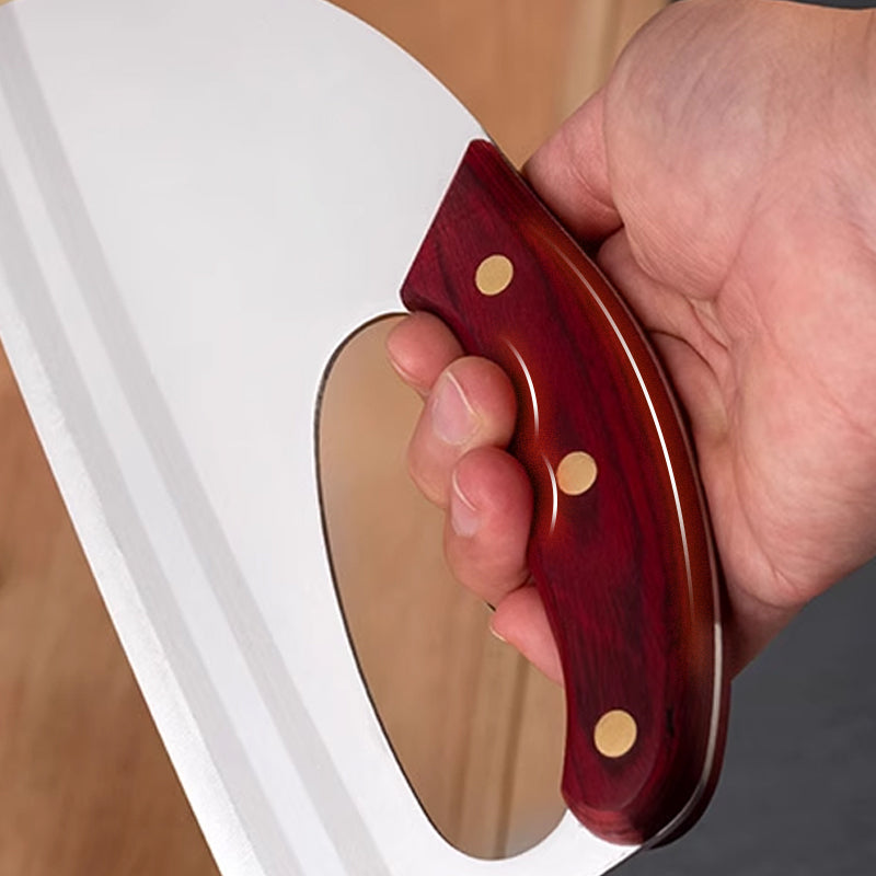 Ergonomic kitchen knife – front-handle design, effortlessly cuts vegetables and meat. A thoughtful gift for home cooks. 🍅🔪